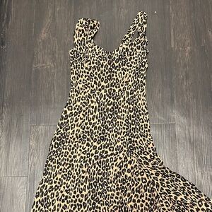 Reformation Leopard Print Women's Dress size small